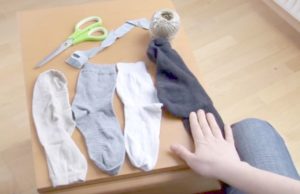 Hundespielzeug aus alten Socken