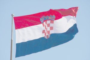 Kroatische Flagge