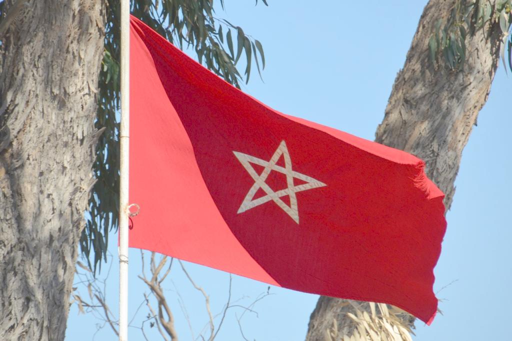 Marokko Flagge