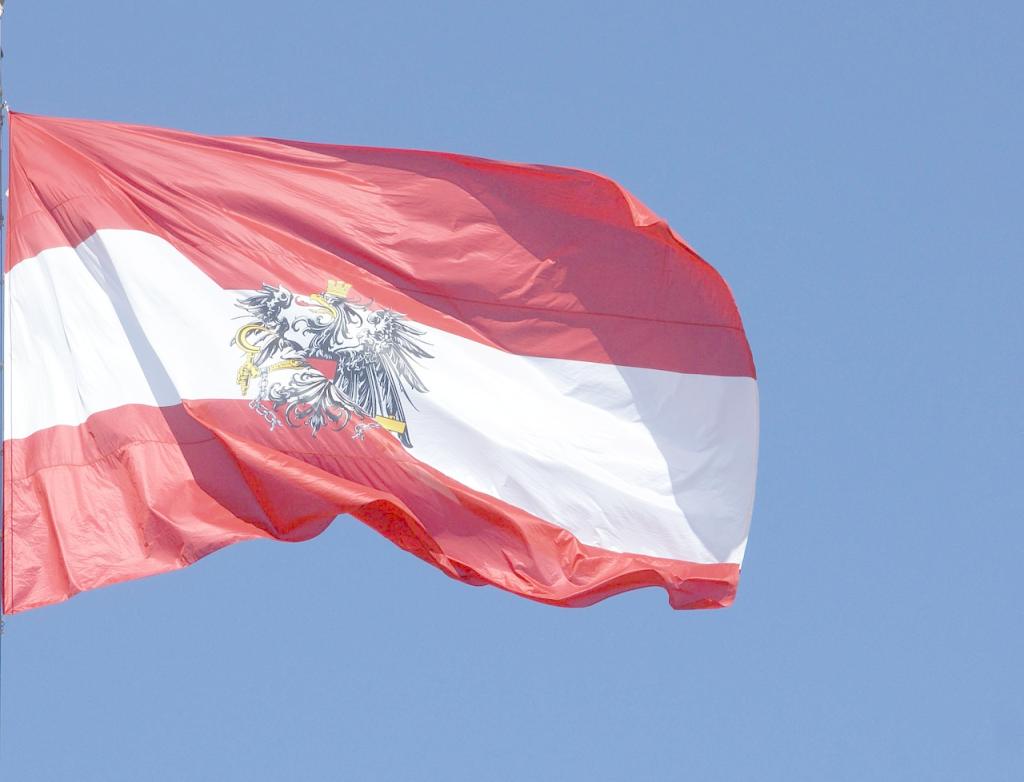 Österreich Flagge