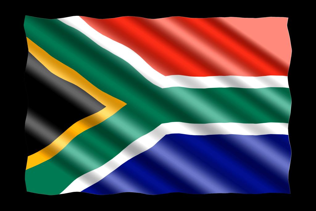 Südafrika Fahne