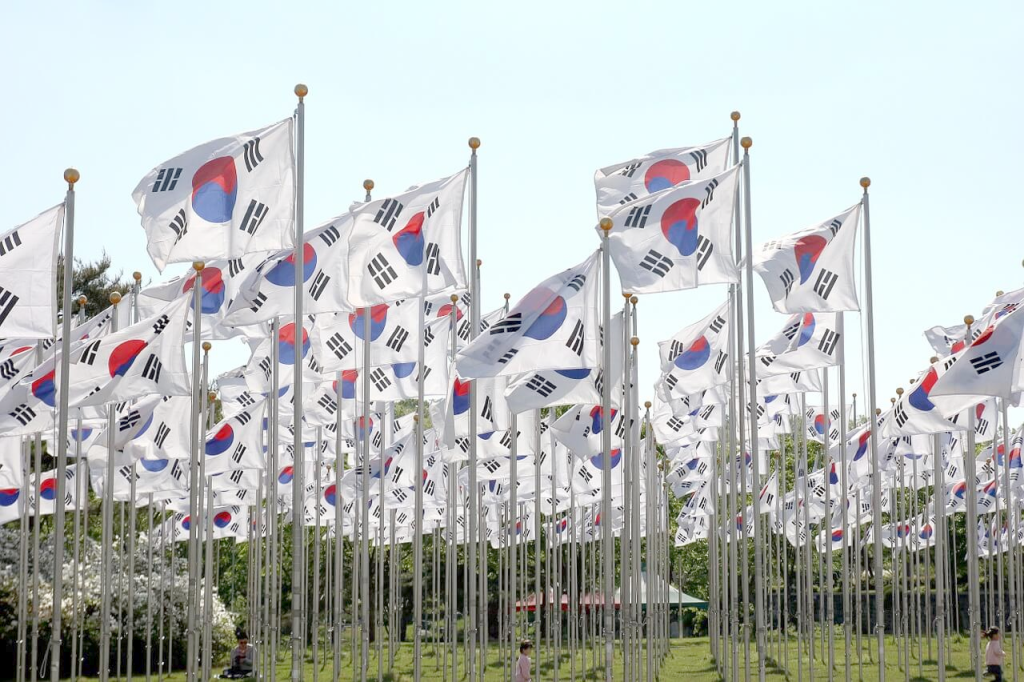 Korea Fahne