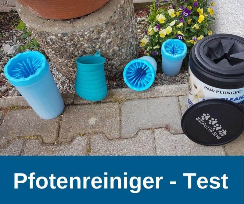 Pfotenreiniger Test