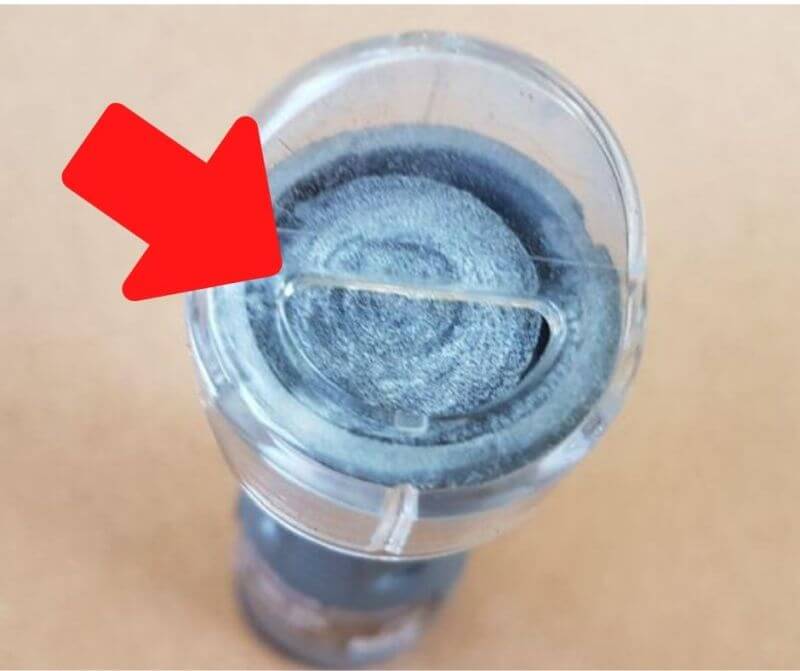 Öffnung Dremel Schleifkopf