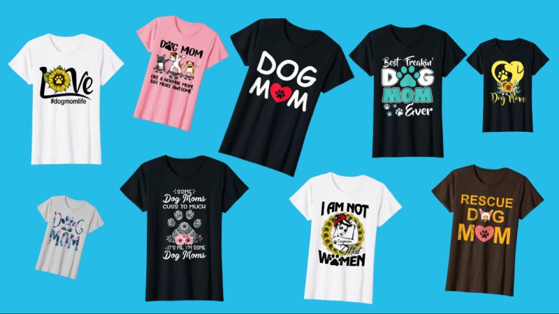 Die schönsten Dog Mom Schirts Die schönsten Dog Mom Schirts