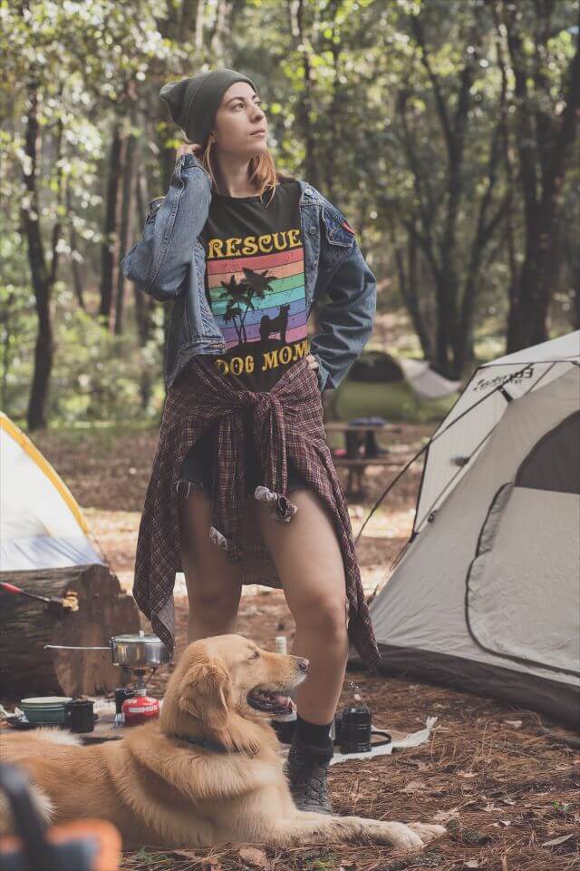 Rescue Dog Mom Shirt