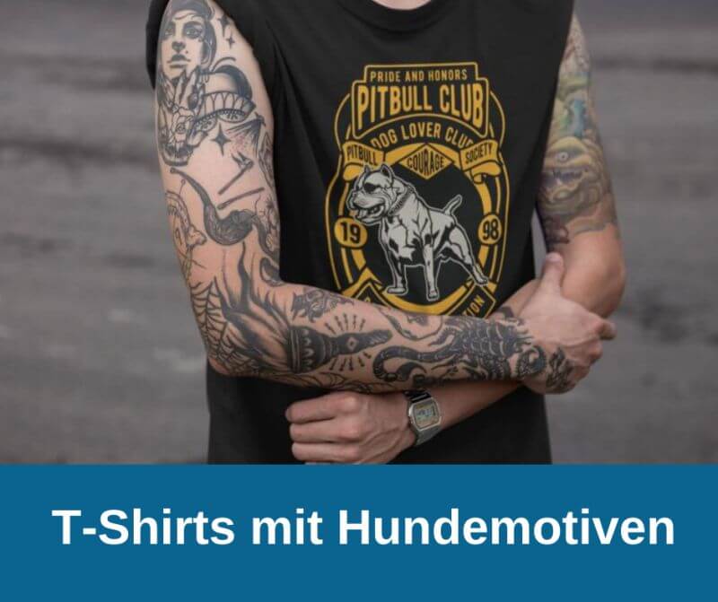 T-Shirts mit Hundemotiven T-Shirts mit Hundemotiven